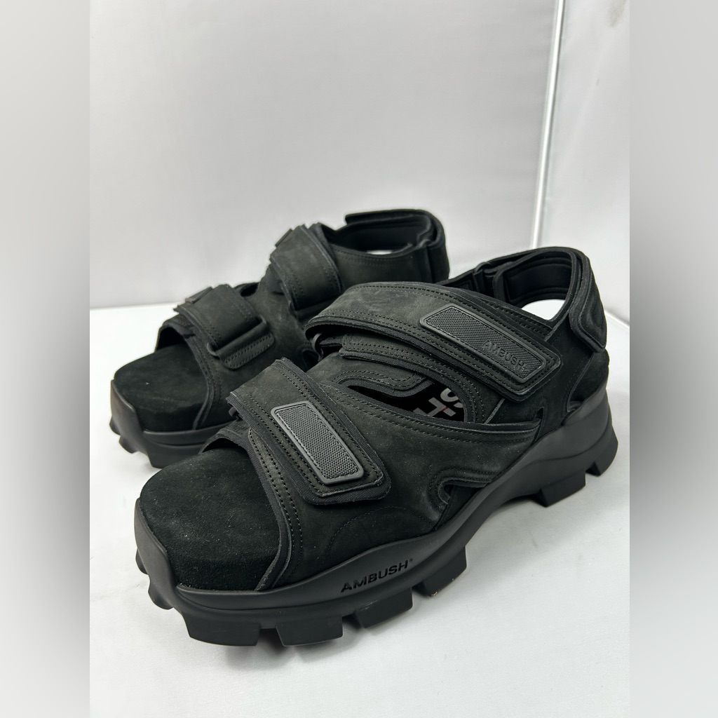 Ambush Suede Molded Rubber Trek Sandals 45/12